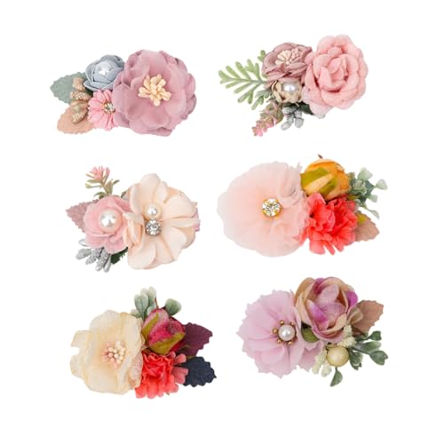 LRXIYODE 6 Stück Teiliges Blumen haarspangen Natürliche Simulation Vielseitige Haarklammern für Frauen Mädchen Braut und Festtage Wiederverwendbar und Modisch LRXIYODE 6 Stück Teiliges Blumen haarspangen Natürliche Simulation Vielseitige Haarklammern für Frauen Mädchen Braut und Festtage Wiederverwendbar und Modisch von LRXIYODE