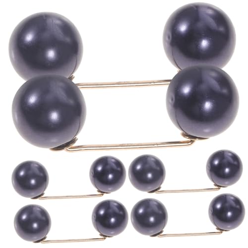 LRXIYODE 6 Stück Teiliges Damen Schmucknadeln mit Perlen Sichere Broschen für Pullover Kleider Schals Vielseitig Einsetzbare Anstecknadeln gegen Verrutschen für Hochzeit Party und Alltag von LRXIYODE