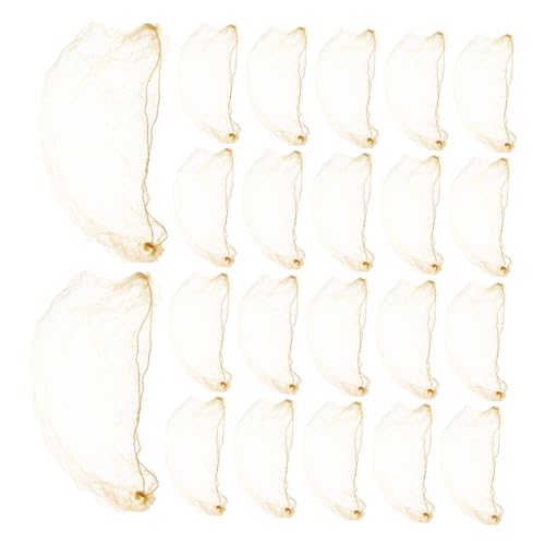 LRXIYODE 60stücke Unsichtbare Haarknoten-abdeckungen Aus Elastischem Netzgewebe Für Ballett-dutts Lang Passend Für Frauen Junge Mädchen Tänzer Und Verschiedene Anlässe Wie von LRXIYODE