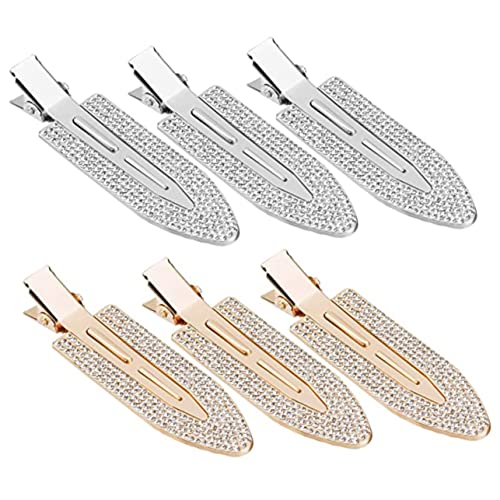 LRXIYODE 6Stücke Haarklammern für Damen No Dent No Crease Haarclips mit Funkelnden Strasssteinen für Make Up Frisuren LRXIYODE 6Stücke Haarklammern für Damen No Dent No Crease Haarclips mit Funkelnden Strasssteinen für Make Up Frisuren von LRXIYODE