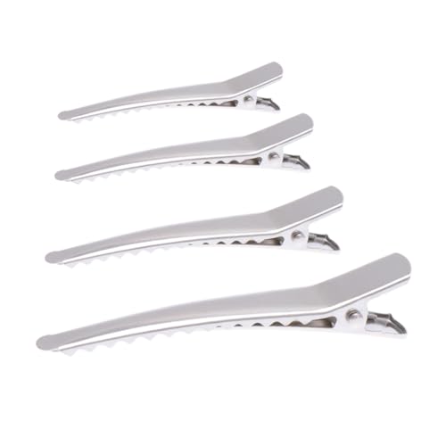 LRXIYODE 80 Stück Teiliges Haarklammer Metall Entenclips in Elastische Haarspangen DIY für Haarstyling Bastelprojekte und Vielseitige Haaraccessoires für Damen und Mädchen von LRXIYODE