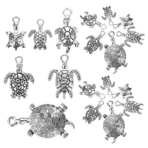 LRXIYODE 90 Stück Schildkröten-anhänger: Legierungsanhänger Zum Basteln Von Schmuck – Meerestier-anhänger Für Armbänder, Ohrringe Und LRXIYODE 90 Stück Schildkröten-anhänger: Legierungsanhänger Zum Basteln Von Schmuck – Meerestier-anhänger Für Armbänder, Ohrringe Und von LRXIYODE