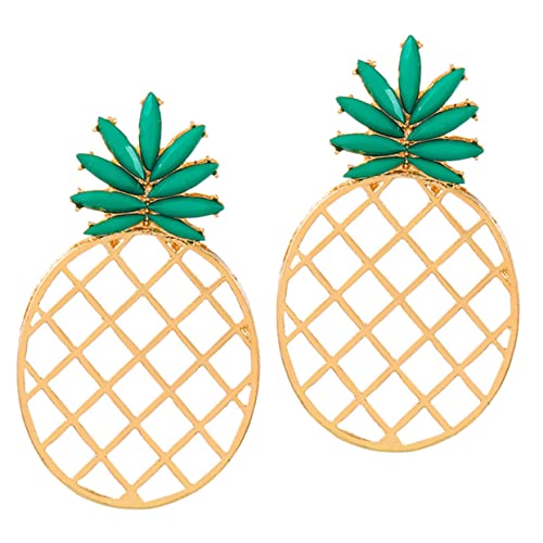 LRXIYODE Ananas-ohrringe Für Frauen Und Mädchen Trendige Frucht-ohrschmuck Aus Legierung Dekorativ Und Elegant Für Verschiedene Anlässe von LRXIYODE