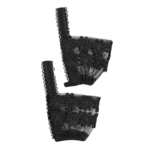 LRXIYODE Anti rutsch Schnürsenkel für High Heels Elastische Spitzenbänder Praktischer Schuhriemen für Festen Halt Leichtes Spitzenmaterial Wiederverwendbar Damen Zubehör für Absatzschuhe von LRXIYODE