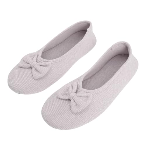 LRXIYODE Atmungsaktive Weiche Hausschuhe für Schwangere Rutschfeste Leichte Indoor Schuhe mit Flexiblem Weichem Sohlenmaterial Geeignet für Zuhause und Alltag von LRXIYODE