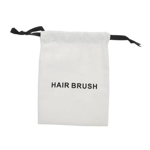 LRXIYODE Aufbewahrungstasche Für Haartrockner Weißer Beutel Mit Kordelzug Tragbar Und Staubdicht Organizer-tasche Für Lockenstab Und Glätteisen Für Friseursalons Und Reisen von LRXIYODE