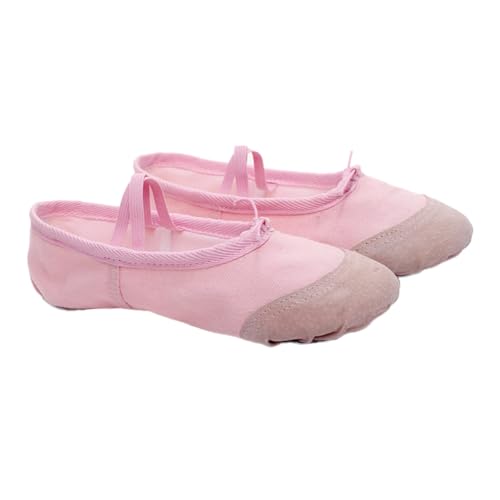 LRXIYODE Ballettschuhe Damen Mädchen rutschfeste Leichte Tanzschläppchen mit Weicher Sohle für Yoga Ballett Turnen Erwachsene von LRXIYODE