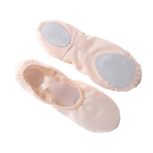 LRXIYODE Ballettschuhe mit Elastischem rutschfeste Leichte Tanzschläppchen für Erwachsene Weiche Sohle für Yoga Ballett Modern Dance und Training von LRXIYODE