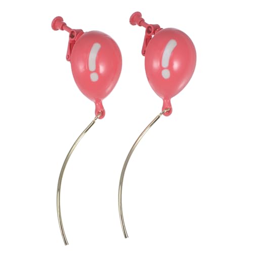 LRXIYODE Ballon Ohrringe für Damen Kreative Lange Ohrhänger mit Leichtem Hautfreundlichem Design Modisch und für Alltag Party und Besondere Anlässe von LRXIYODE