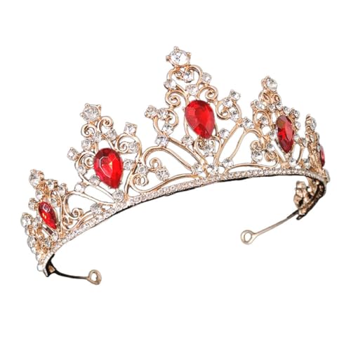 LRXIYODE Barock Brautkrone mit Funkelnden Strasssteinen Leichter Komfortables Design Kreative Tiara für Hochzeit Party und Festliche Anlässe Edles Braut Haaraccessoire LRXIYODE Barock Brautkrone mit Funkelnden Strasssteinen Leichter Komfortables Design Kreative Tiara für Hochzeit Party und Festliche Anlässe Edles Braut Haaraccessoire von LRXIYODE