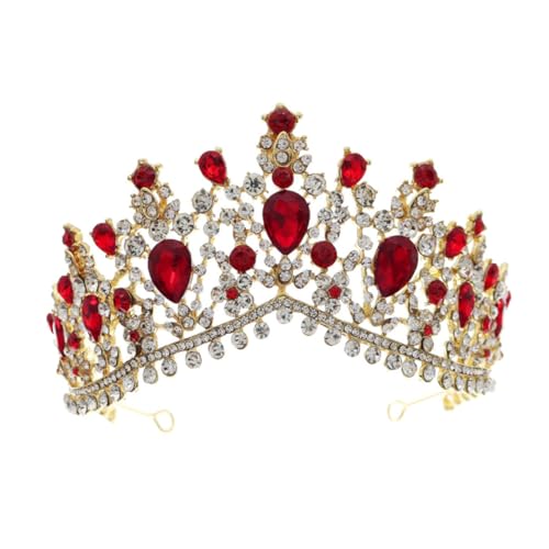 LRXIYODE Barock Vintage Brautkrone Damen Tiara Kristallkrone mit Strass Eleganter Haarreif für Hochzeiten Partys und Festliche Anlässe Langlebiges Design Guter Vielseitiger Haarschmuck LRXIYODE Barock Vintage Brautkrone Damen Tiara Kristallkrone mit Strass Eleganter Haarreif für Hochzeiten Partys und Festliche Anlässe Langlebiges Design Guter Vielseitiger Haarschmuck von LRXIYODE