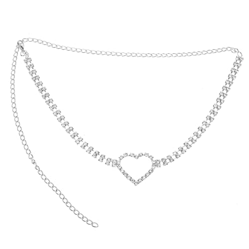 LRXIYODE Beinkette für Frauen Glänzende Oberschenkelkette Strapazierfähigem Legierungsmaterial Strandbeinkette Verleiht Jedem Outfit für Sommerlooks von LRXIYODE