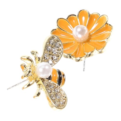 LRXIYODE Ohrstecker Für Damen Bienen-design Modischer Ohrschmuck Zarter Schmuck Für Frauen Langlebiger Ohrring Aus Robustem Material Passend Für Verschiedene Anlässe von LRXIYODE