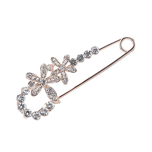 LRXIYODE Blumenbrosche Anstecknadel Sicherheitsnadel für Kleidung Taschen Schals Vielseitiges Design für Blumenliebhaber zur Dekoration von Kleidung Accessoires von LRXIYODE
