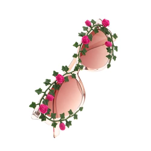 LRXIYODE Blumige Damen Sonnenbrille aus Leichtem Pc Material mit Uv Schutz Partybrille für Frauen und Sommerliche Outdoor Sonnenbrille mit Verspieltem Blumenmotiv für Strand und Alltag LRXIYODE Blumige Damen Sonnenbrille aus Leichtem Pc Material mit Uv Schutz Partybrille für Frauen und Sommerliche Outdoor Sonnenbrille mit Verspieltem Blumenmotiv für Strand und Alltag von LRXIYODE