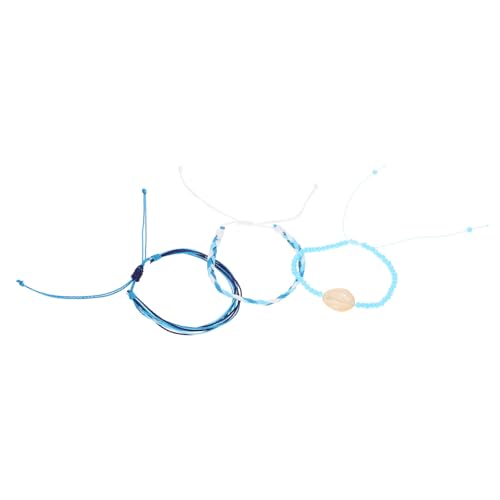 LRXIYODE Bohemian Style Armband Geflochtene Perlenarmbänder für Frauen Stilvolle Strandarmbänder Ästhetische Handgelenkschmuckstücke Handgefertigte Armbänder für Teenager und Damen von LRXIYODE