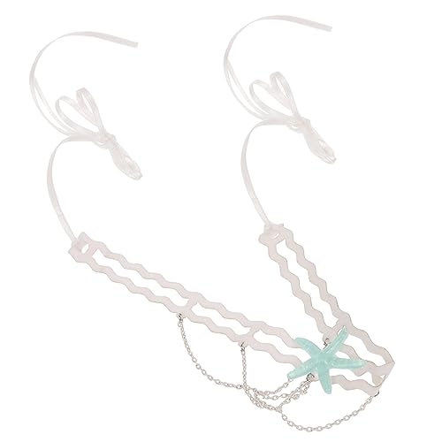 LRXIYODE Boho Meeresstern Halskette Damen Kurz Kettenanhänger Meerjungfrau Kostüm Schmuck Urlaub Sommer Strand Schmuck Clavicle Chain Accessoire LRXIYODE Boho Meeresstern Halskette Damen Kurz Kettenanhänger Meerjungfrau Kostüm Schmuck Urlaub Sommer Strand Schmuck Clavicle Chain Accessoire von LRXIYODE