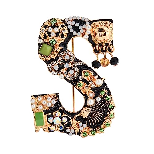 LRXIYODE Stylischer Buchstaben-broschen-anstecker Für Frauen Elegante Brosche Als Accessoire Für Kleidung Taschen Hüte Und Mehr Für Partys Hochzeiten Und Alltag Vielseitiger Modeschmuck LRXIYODE Stylischer Buchstaben-broschen-anstecker Für Frauen Elegante Brosche Als Accessoire Für Kleidung Taschen Hüte Und Mehr Für Partys Hochzeiten Und Alltag Vielseitiger Modeschmuck von LRXIYODE