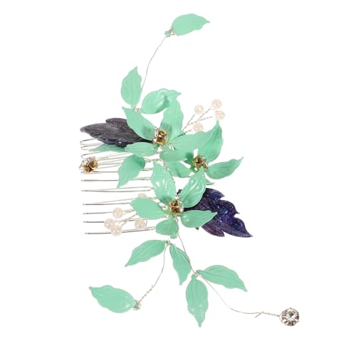 LRXIYODE Braut Haarkamm mit Perlen und Design Langlebiger Hochzeitshaarschmuck Eleganter Seitenkamm für Damen Festlicher Haarschmuck für Hochzeit und Besondere Anlässe von LRXIYODE