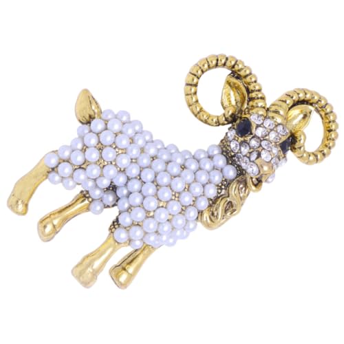 LRXIYODE Rhinestone Schaf Brosche Mit Perlen Süße Tier Anstecknadel Für Kleider Schals Taschen Und Hüte Feines Handgefertigtes Schmuckstück Für Damen Accessoire Für Jeden Anlass LRXIYODE Rhinestone Schaf Brosche Mit Perlen Süße Tier Anstecknadel Für Kleider Schals Taschen Und Hüte Feines Handgefertigtes Schmuckstück Für Damen Accessoire Für Jeden Anlass von LRXIYODE