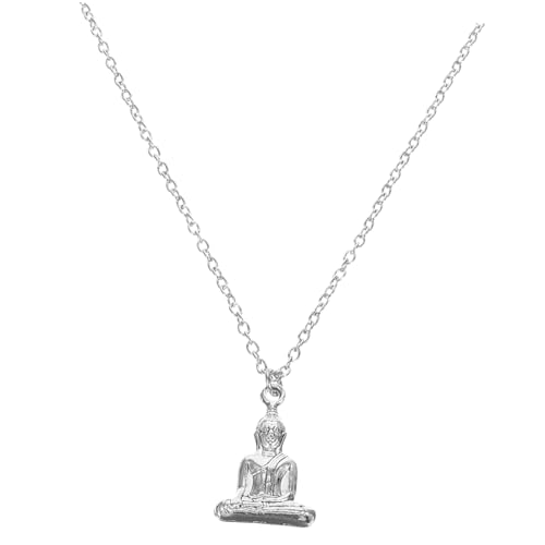 LRXIYODE Buddha Anhänger Halskette Aus Legierung Für Damen Herren Zum Tragen Mit Geschenkidee Für Muttertag Valentinstag Und Anderen Anlässen von LRXIYODE