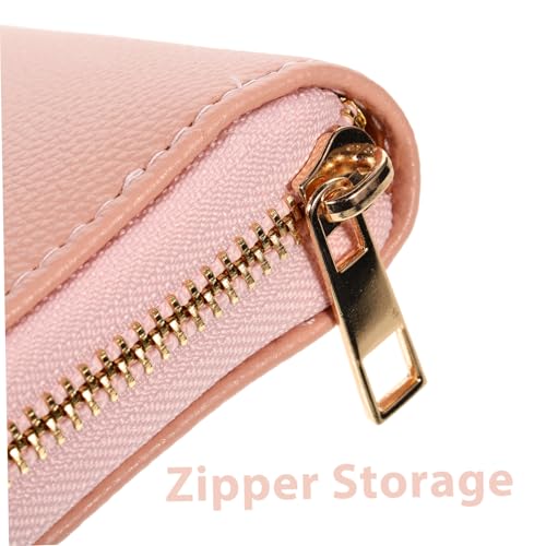 LRXIYODE Budget Binder Zipper Cash Organizer mit Großem Fassungsvermögen und Praktischem Tragegriff Nachfüllbarer Budgetplaner für Effiziente Geld Kartenverwaltung von LRXIYODE