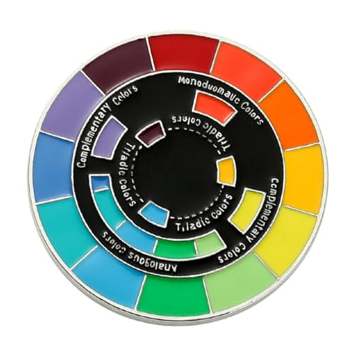 LRXIYODE Bunte Emaille Brosche Modischer Ansteckpin Dekorativer Kragen Pin für Kleidung Hüte Schals Vielseitiges Accessoire für Damen und Herren von LRXIYODE