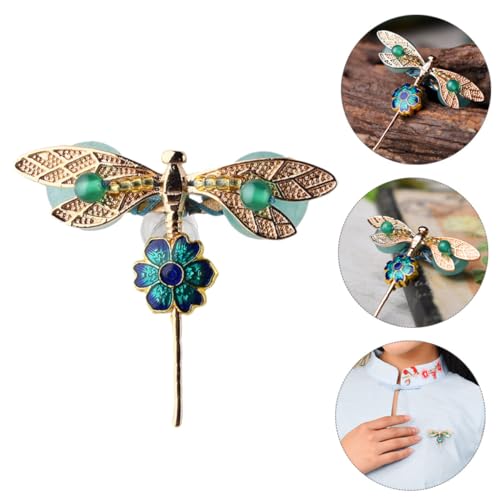 LRXIYODE Bunte Libellen brosche Damen Schmuck Kreatives Design Alloy Anstecknadel Festival Geschenk für Hochzeit Party Braut Accessoire von LRXIYODE