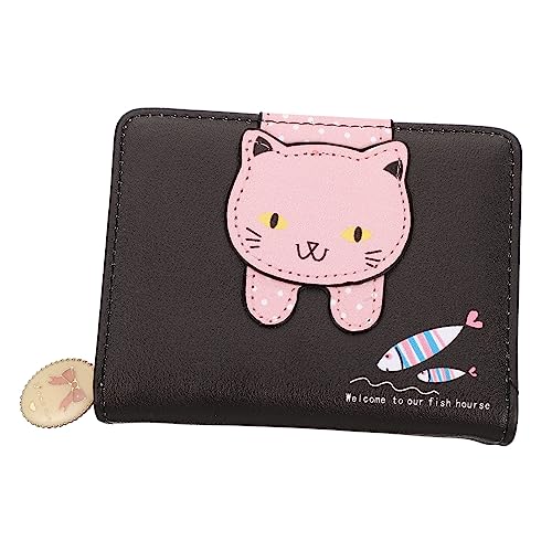 LRXIYODE Pu Cartoon Münzbeutel Für Damen Kleiner Geldbeutel Mit Vielen Fächern Für Münzen Karten Und Kleingeld Für Unterwegs von LRXIYODE