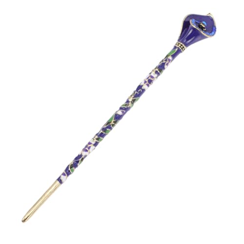 LRXIYODE Chinesischer Retro Haarschmuck Haarstab aus Legierung Langlebiger Haarnadel Haarschmuck für Dutt und Hanfu Stil Eleganter Lotus Haarstab für Damen und Jugendliche von LRXIYODE