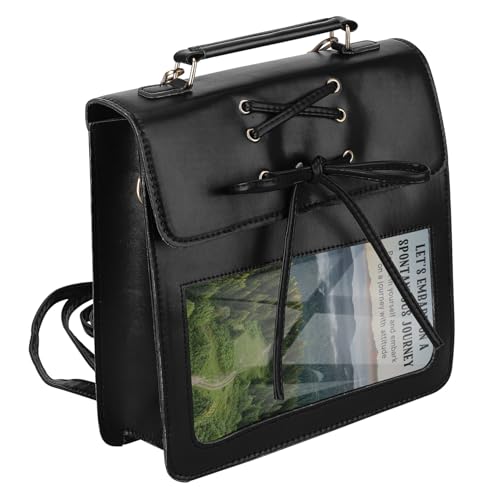 LRXIYODE Crossbody Tasche Damen Leichte Schultertasche aus PU Polyester Langlebig Modisch Vielseitig mit Großzügigem Stauraum für Alltag und Reisen von LRXIYODE