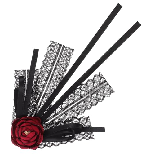 LRXIYODE Damen Fliege Brosche mit Spitze Anstecknadel für Kleider Anzüge Vielseitiges Accessoire für Besondere Anlässe Handwerkskunst von LRXIYODE