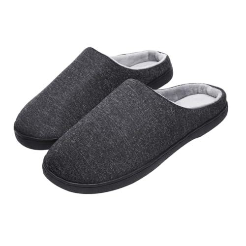 LRXIYODE Damen Hausschuhe Winter Warm Gefüttert Flauschige Pantoffeln Rutschfest Komfortable Baumwolle Slipper für Innenbereich von LRXIYODE