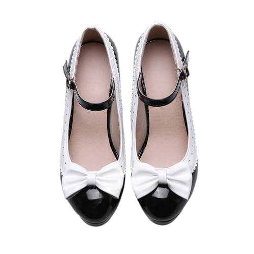 LRXIYODE Damen High Heels mit Schleife Frühling Herbst Thin Style Schicke Stilvolle Pumps mit Grobem Absatz Weiches Futter Strapazierfähiges Material Bequemes An Ausziehen Vielseitig LRXIYODE Damen High Heels mit Schleife Frühling Herbst Thin Style Schicke Stilvolle Pumps mit Grobem Absatz Weiches Futter Strapazierfähiges Material Bequemes An Ausziehen Vielseitig von LRXIYODE