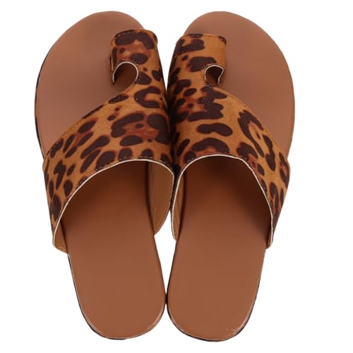 LRXIYODE Damensandalen Bunion Schutz Leicht Rutschfeste Sommerschuhe Atmungsaktive Freizeit Sandalen für Strand und Alltag Weiche Sohle Modisches Design Große von LRXIYODE