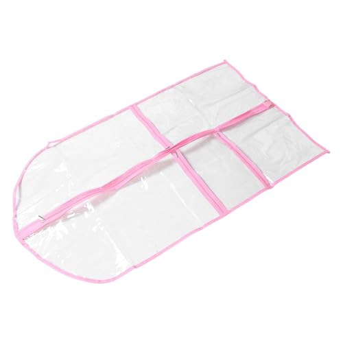 LRXIYODE Kleidersack Aus Transparentem PVC Für Junge Mädchen Mit Mehreren Taschen Zur Aufbewahrung Von Tanzkleidern Uniformen Und Anzügen Für Reisen Und Wettbewerbe von LRXIYODE
