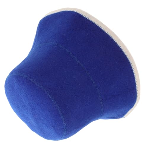 LRXIYODE Dicker Filz Saunahut aus Naturwolle Saugfähige Duschhaube Russische Badekappe für Damen und Herren Schutz vor Hitze und Dampf im Dampfbad Sauna accessoire für Spa und Thermalbad von LRXIYODE