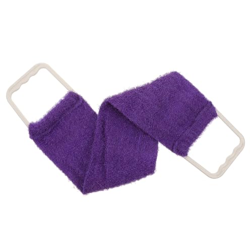 LRXIYODE Massage-badetuch Mit Doppelseitigem Rückenschrubber Für Peeling Und Schaumerhöhung Geeignet Für Männer Und Frauen Zur Hautreinigung Und Blutzirkulationsförderung Natürlicher Materi von LRXIYODE