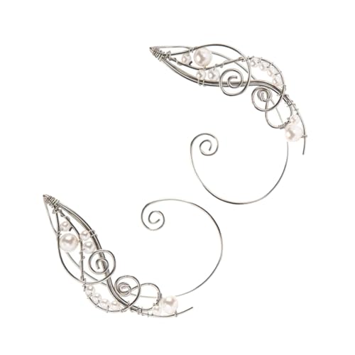 LRXIYODE Ear Cuff Ohrklemme Damen Ohrclip Piercing Filigrane Elf Ohrclips Handgefertigte Ohraccessoires für Maskerade Party und Alltag LRXIYODE Ear Cuff Ohrklemme Damen Ohrclip Piercing Filigrane Elf Ohrclips Handgefertigte Ohraccessoires für Maskerade Party und Alltag von LRXIYODE