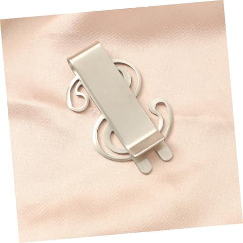 LRXIYODE Edelstahl Geldklammer Klein Multifunktional Geldclip für Bargeld Karten Dokumente Büro Alltag Kompakt Tragbar Vielseitig Einsetzbar von LRXIYODE