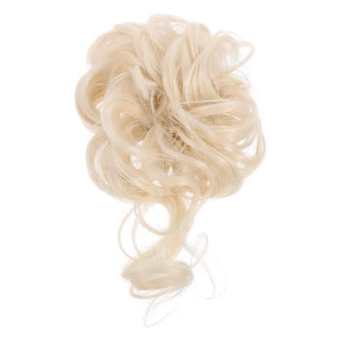 LRXIYODE Elastischer Haarknoten Dutt Haarteil aus Chemischer Voluminöses Fluffiges Styling Wiederverwendbar Natürlicher Look für Frauen Einfach zu Formen und Langlebig von LRXIYODE