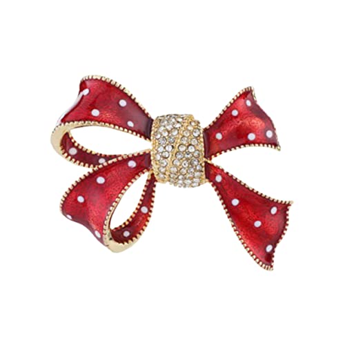 LRXIYODE Elegante Bowknot Brosche aus Legiertem mit Modischem Design Leichter und Stabiler Anstecknadel Vielseitig für Damenkleidung Strickjacken Taschen und Festliche Anlässe Wie von LRXIYODE