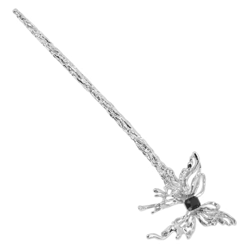 LRXIYODE Eleganter Haarschmuck für Frauen Metall Haarnadel Flüssig Zierlicher Unregelmäßiger Dutt stab für Hochzeiten Partys Alltag Frisuren von LRXIYODE