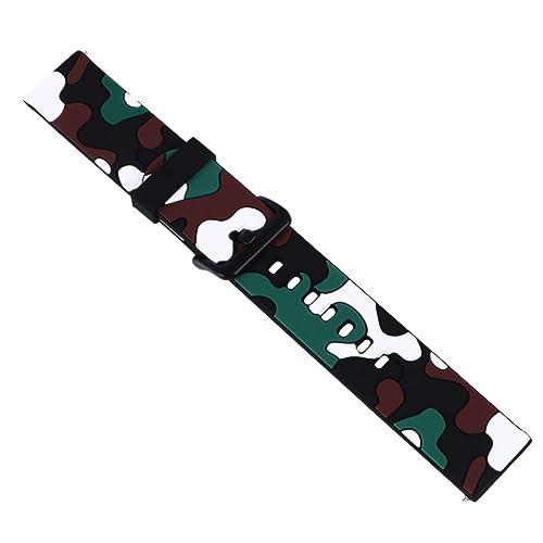 LRXIYODE Ersatz Camouflage Silikon Uhrenarmband für Grit X Modisches Design Angenehm zu Tragen Wahl für Sport und Freizeit von LRXIYODE