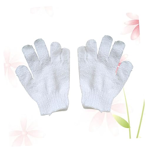 LRXIYODE Körperpeeling-handschuhe Für Bad Und Dusche Badehandschuh Mit Fünf Fingern Duschhandschuh Aus Robustem Material Beidseitig Verwendbar Leicht Zu Reinigen Und Anzuwenden Für Männer u von LRXIYODE