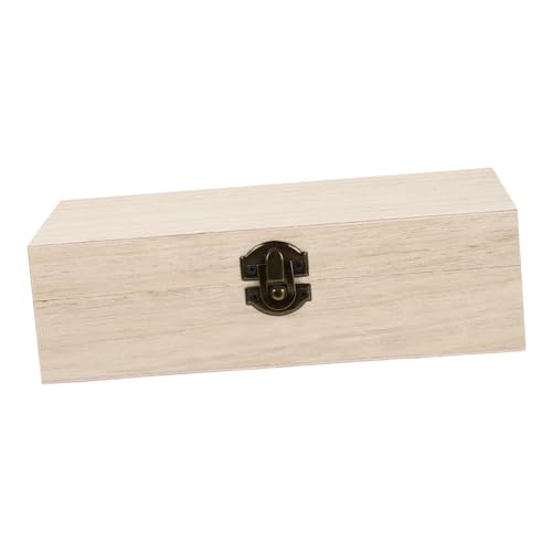 LRXIYODE Fächer Ätherische Öle Holzbox Flaschen Organizer Stoßfeste Aufbewahrungsbox für Ätherische Öle und Duftöle Tragbar Langlebig Tiefbraun für Schreibtisch und Werkbank von LRXIYODE