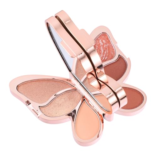 LRXIYODE Palette Mit Lidschatten Und Lidschatten Base Kosmetischer Teller Für Augen Beauty Makeup Leicht Und Kompakt Für Mädchen Kosmetik Und Geburtstagsgeschenke von LRXIYODE