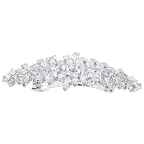 LRXIYODE Hochzeit Haarspange Mit Für Damen Brautjungfern Kopfschmuck Clip Frühling Bling Schmuck Für Hochzeit Frisuren von LRXIYODE