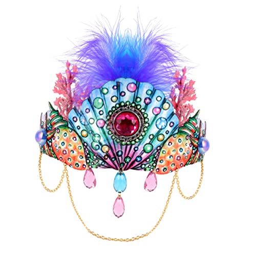 LRXIYODE Federhaarband Halloween Stirnband Elastisch Feder Haar Schmuck Für Party Festivals Cosplay Fotografie Requisiten Für Frauen von LRXIYODE