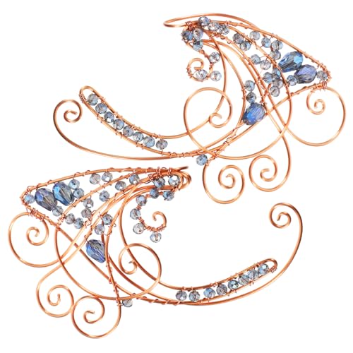 LRXIYODE Feenhaftes Ohrclip für Damen Ohrringe Ohrloch Ear Bequemer Clip Schmuck Vielseitig Kombinierbar für Alltag und Besondere Anlässe von LRXIYODE